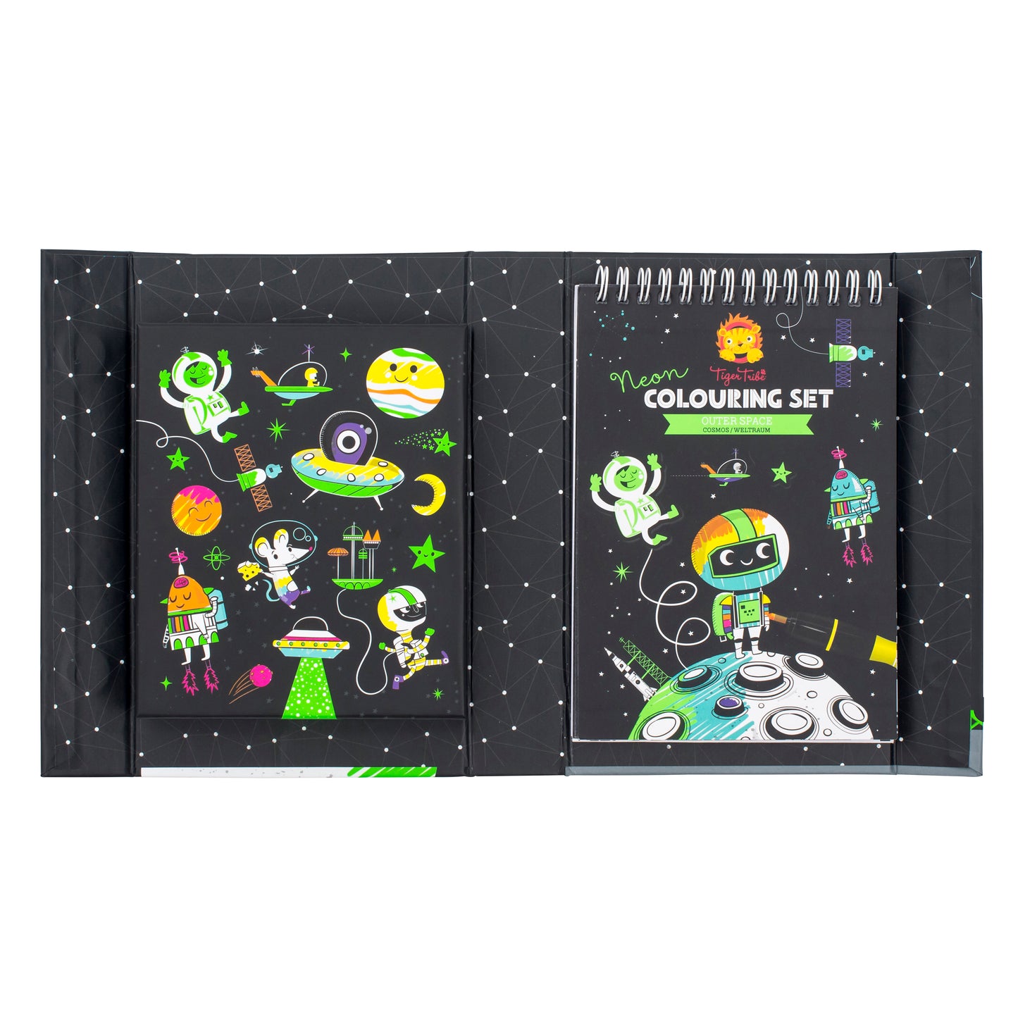 Colouring Set - Neon Outer Space