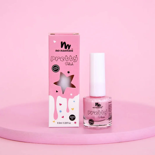 Water Based Nail Polish, Scratch Off - Pastel Pink