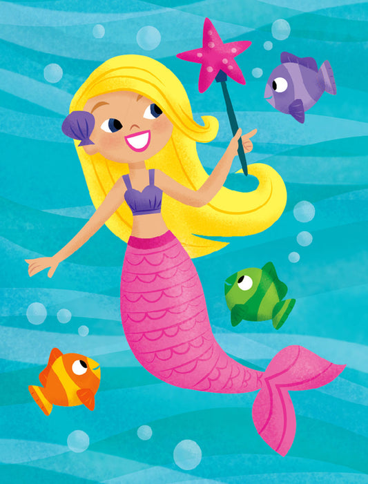 Birthday Card - Mermaid