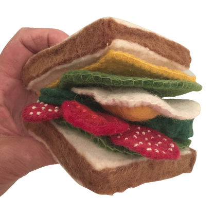 Felt Sandwich and Toppings Set