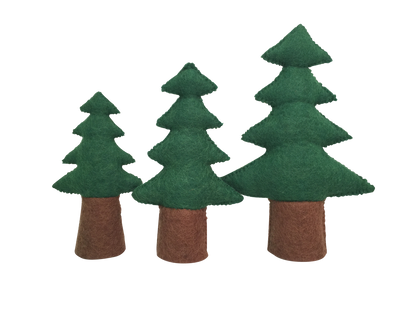 Pine Trees - Set of 3