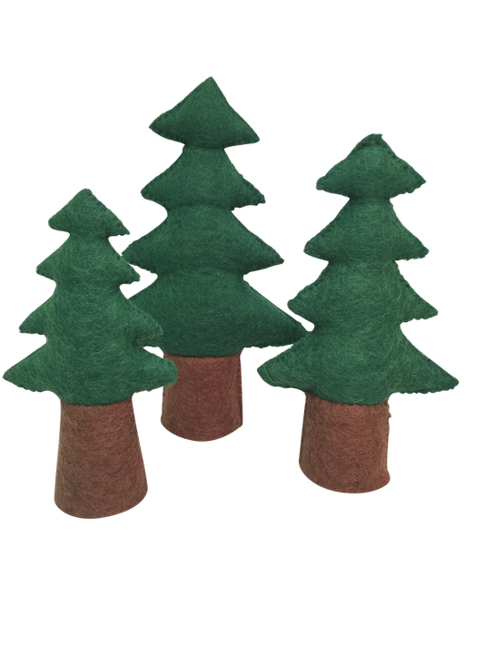 Pine Trees - Set of 3