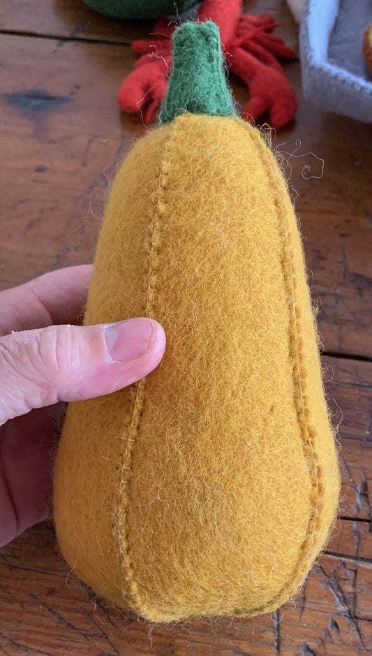 Felt Butternut Pumpkin