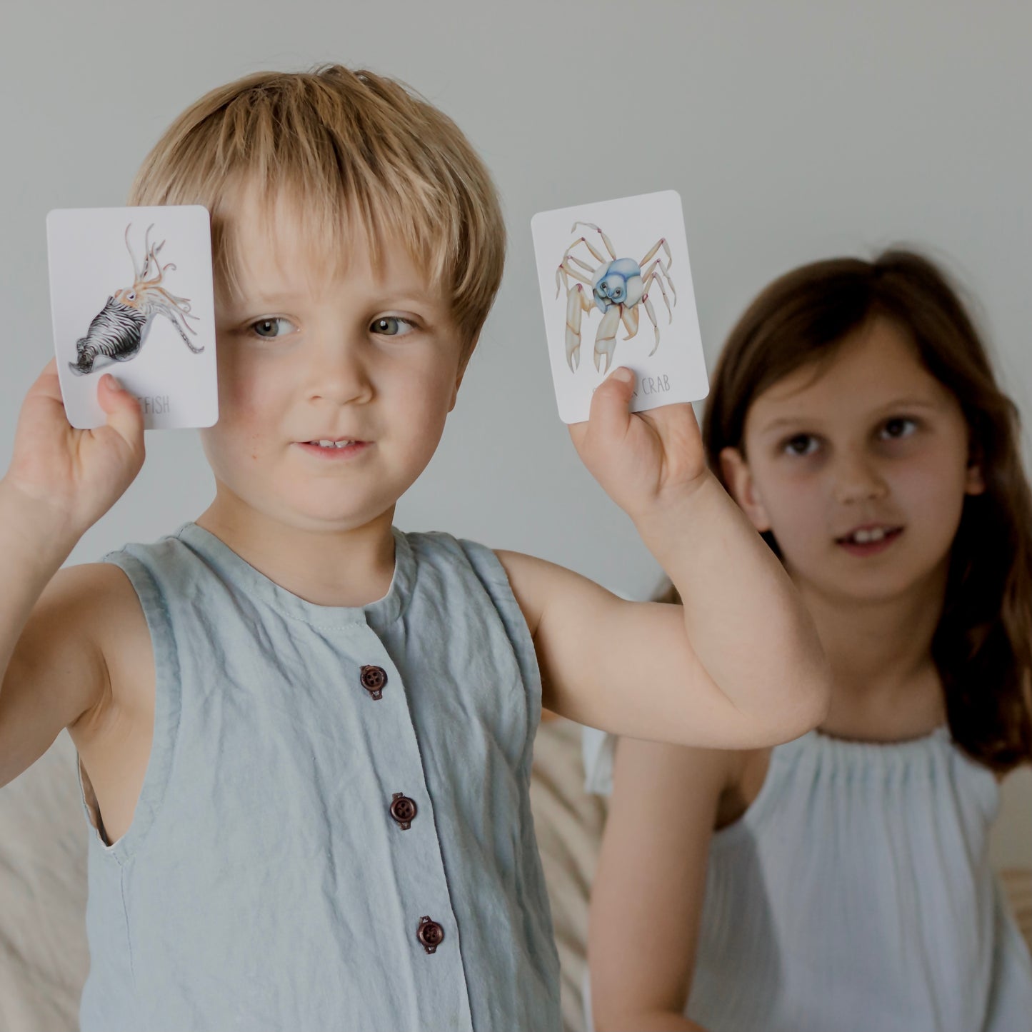 Snap and Go Fish Card Game - Ocean