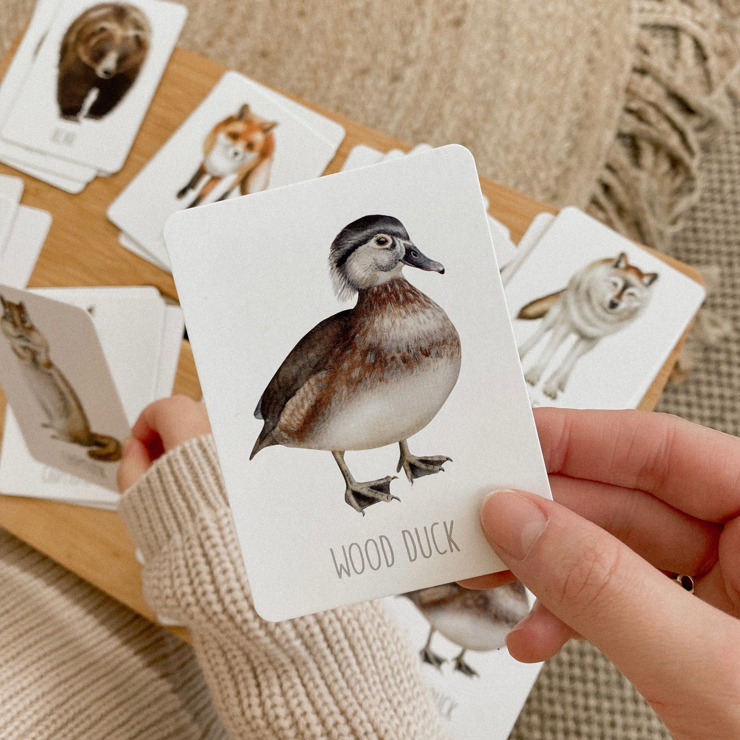 Snap and Go Fish Card Game - Woodland