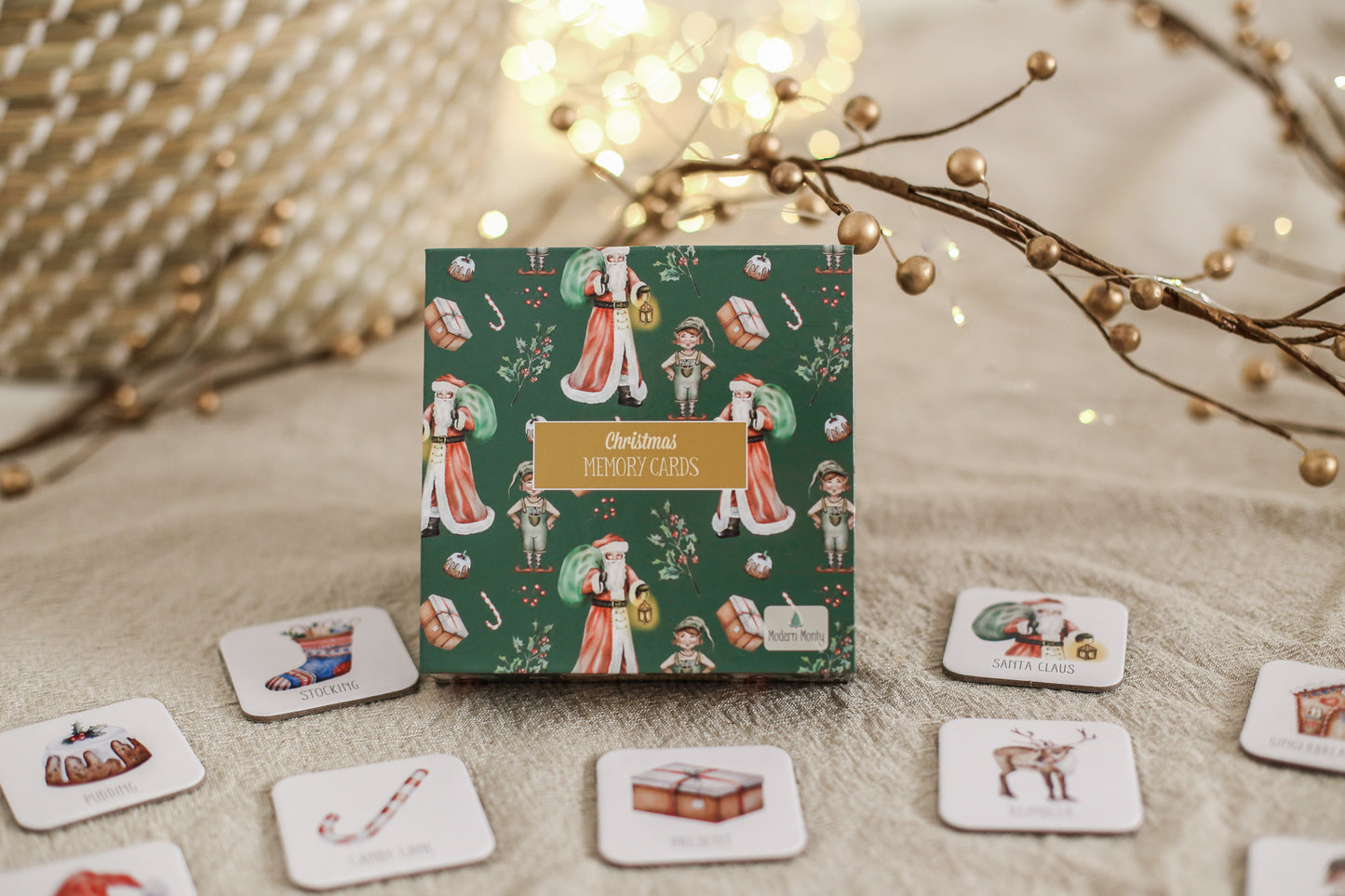 Memory Card Game - Christmas