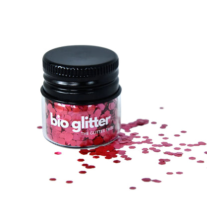 Eco Glitter - Chunky - Blush Red