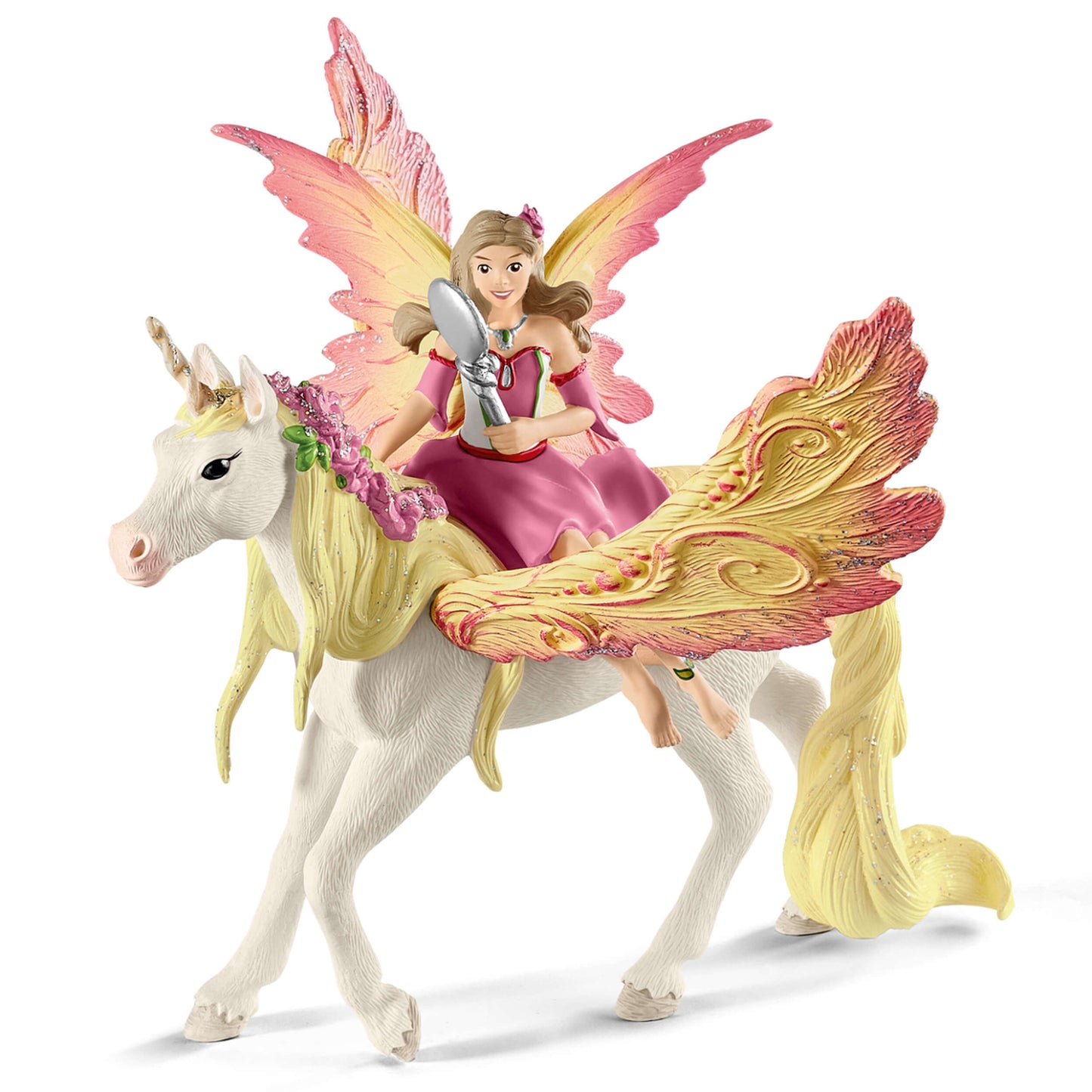 Fairy Feya with Pegasus Unicorn