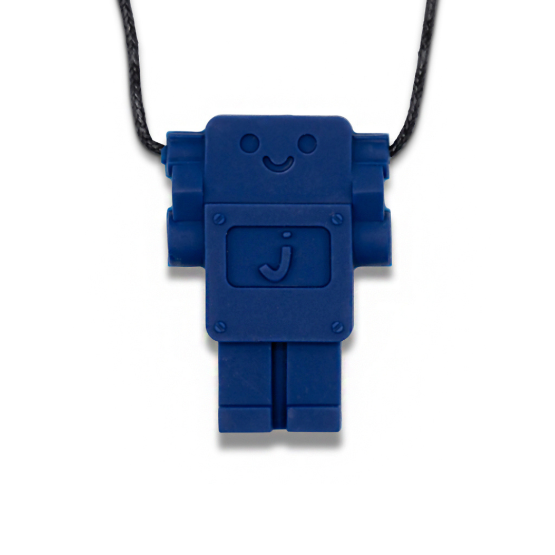 Chew Pendant - Robot - Multi colours