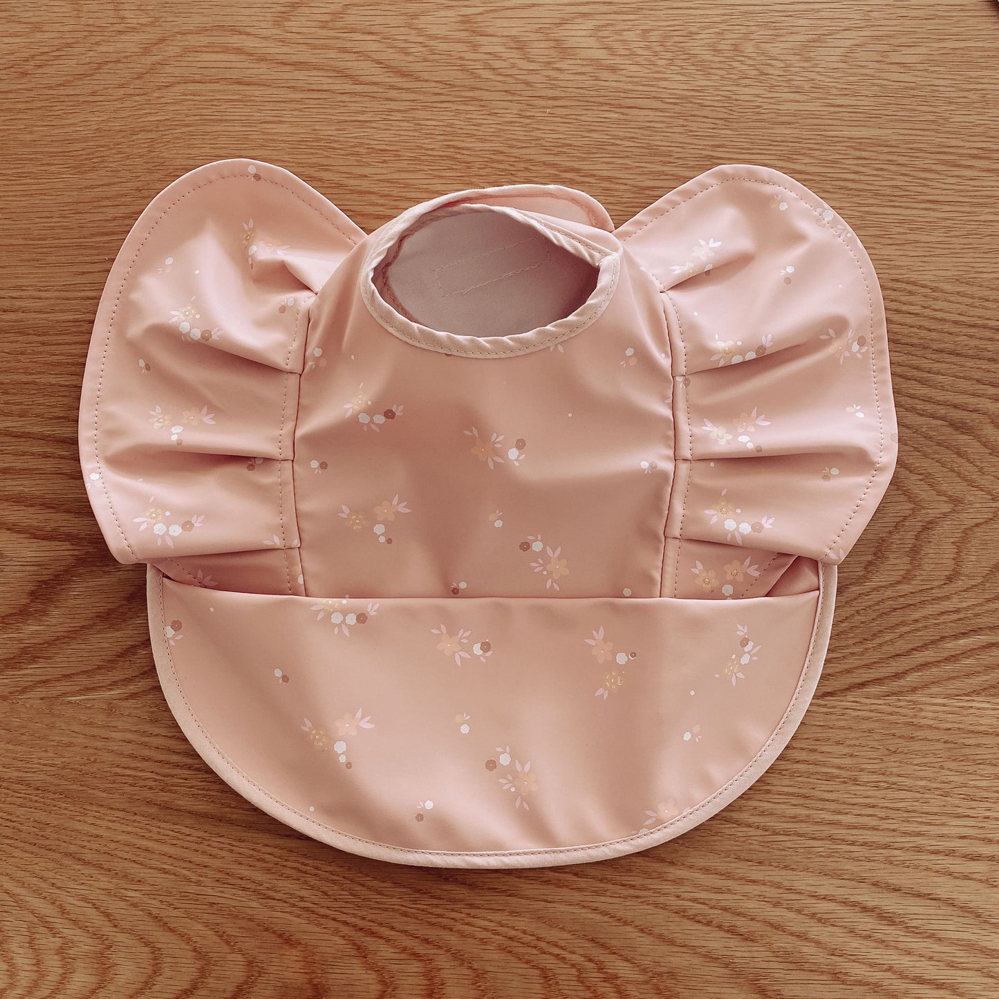 Snuggle Bib Waterproof - Daisy Frill