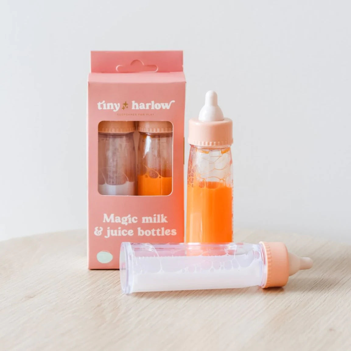 Tiny Tummies Magic Milk and Juice Bottle Sets