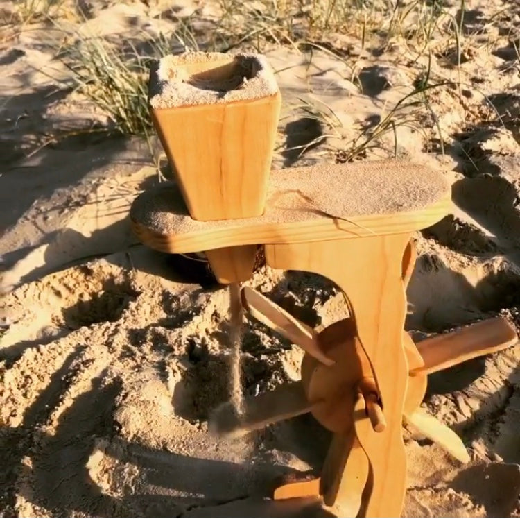 Wooden Water & Sand Wheel