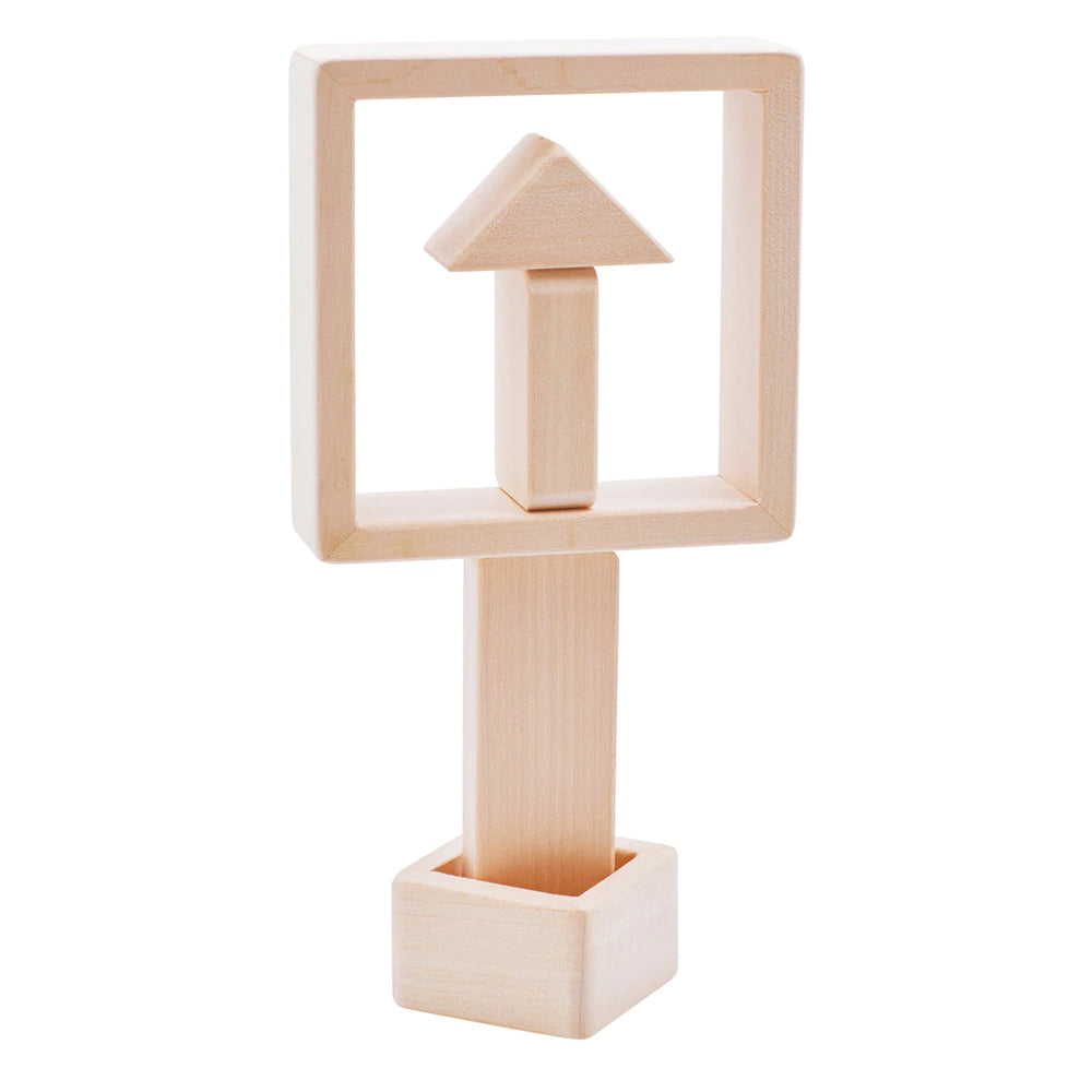 Wooden Building Blocks - Pythagoras