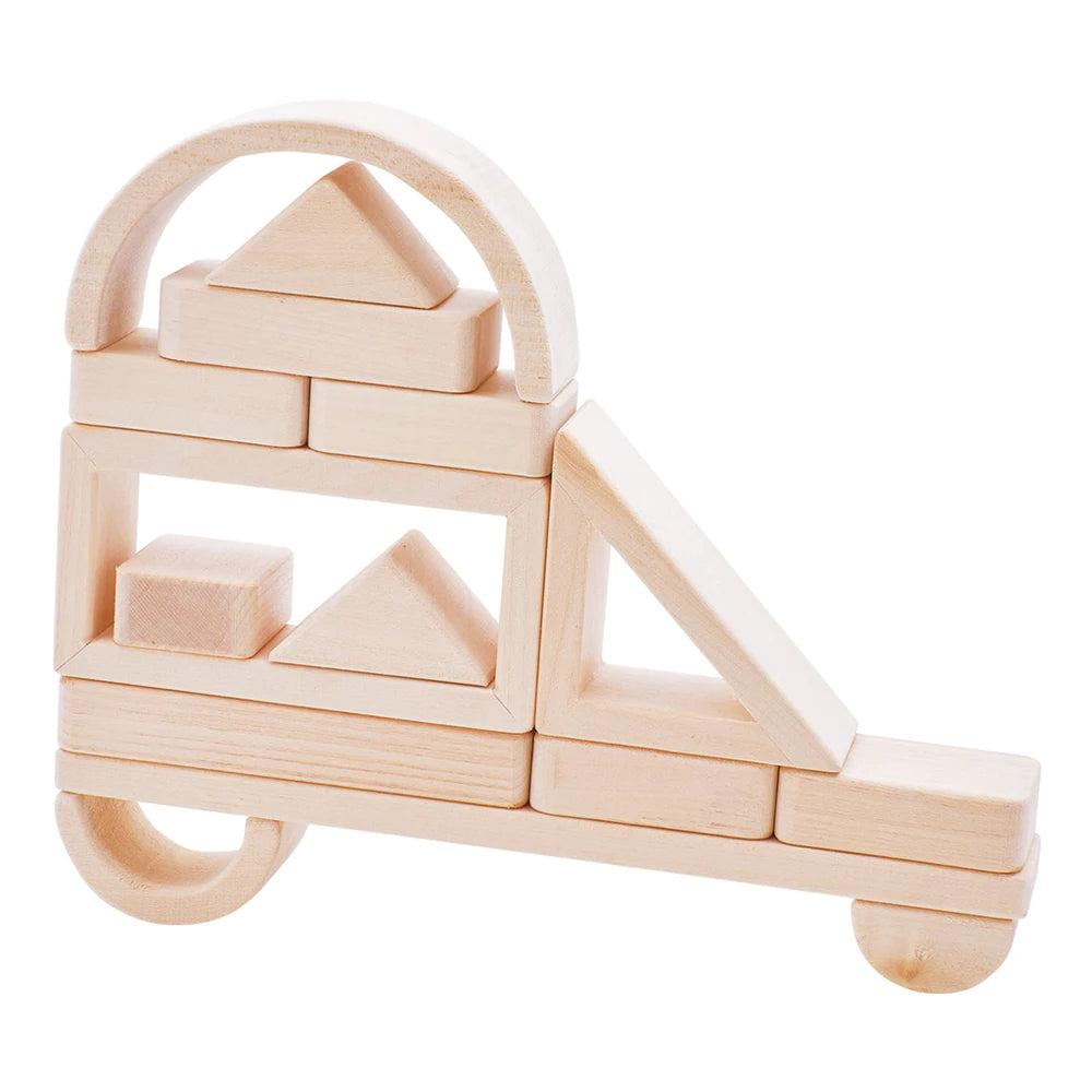 Wooden Building Blocks - Pythagoras