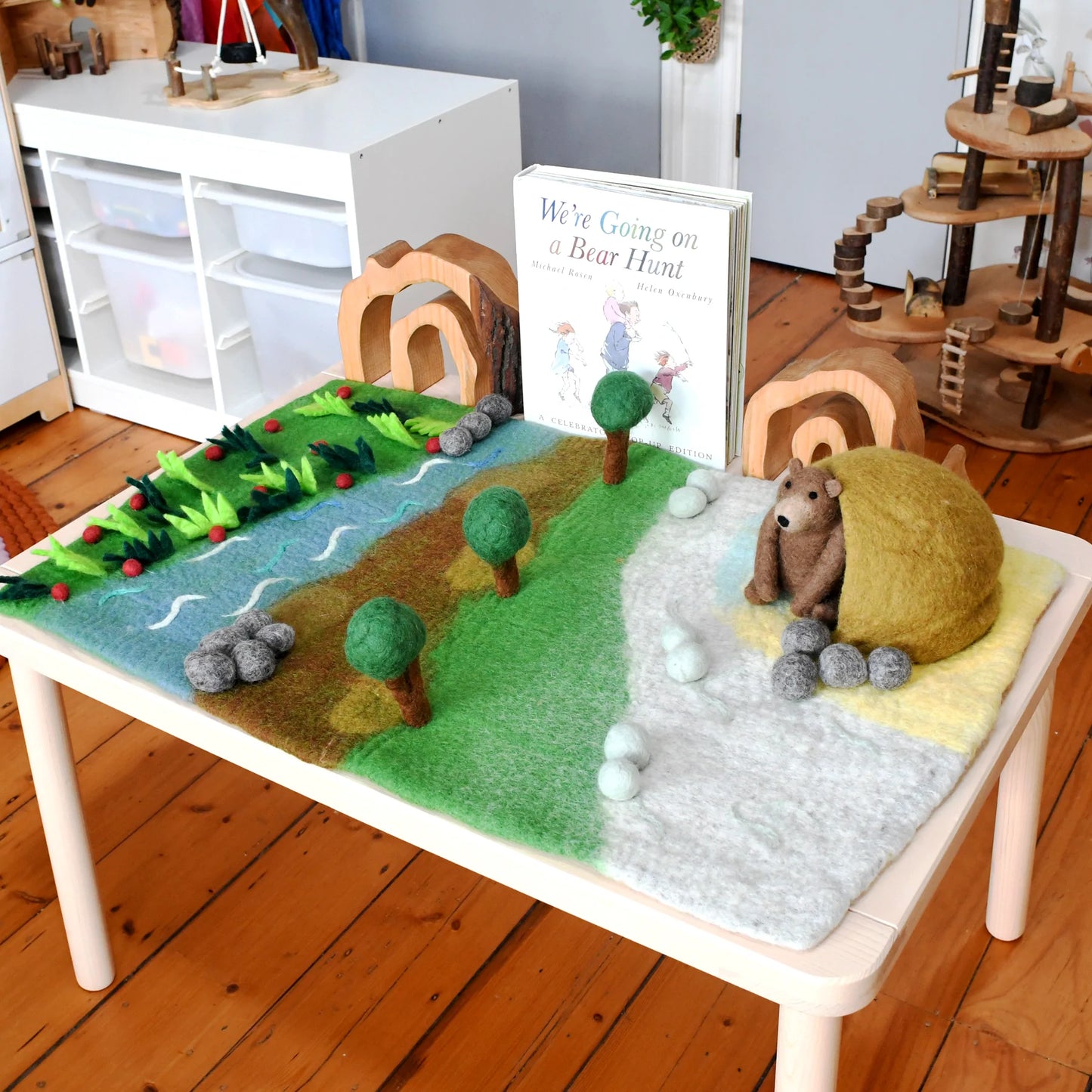 Large Bear Hunt Play Mat Playscape