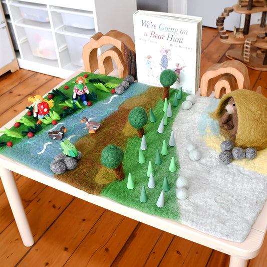 Large Bear Hunt Play Mat Playscape