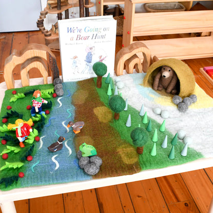 Large Bear Hunt Play Mat Playscape