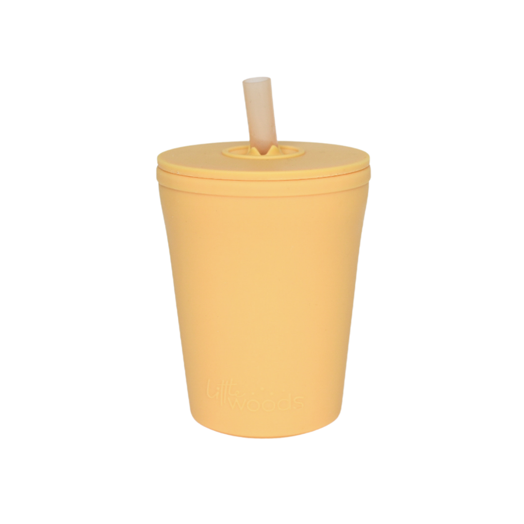 Silicone Straw Cup - Daffodil