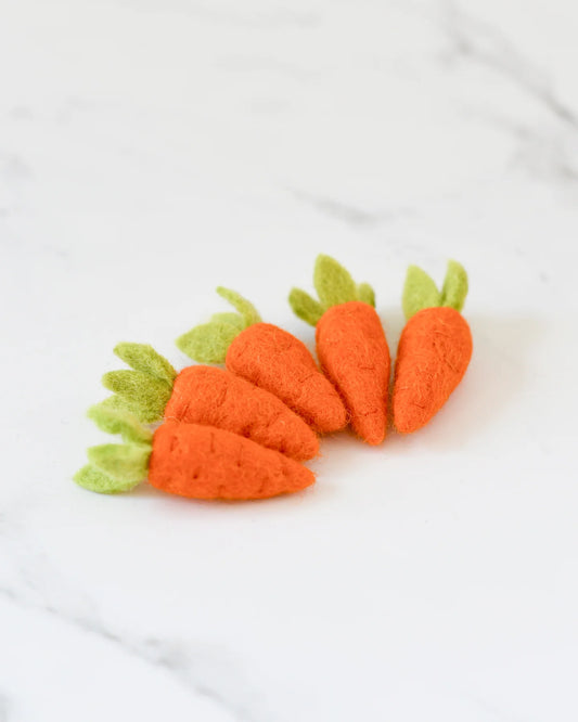 Felt Carrots - Set of 5
