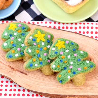 Felt Christmas Tree Cookie