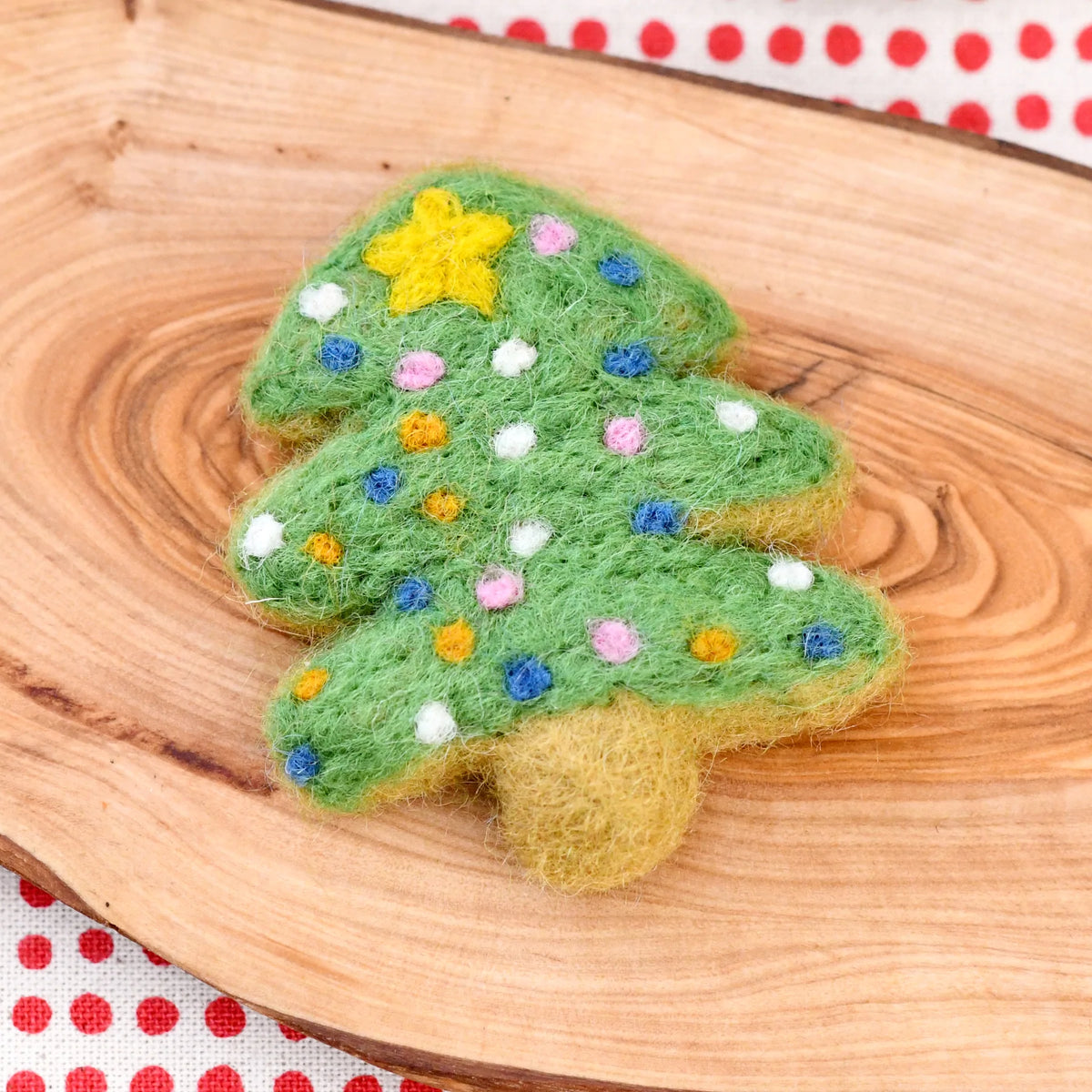 Felt Christmas Tree Cookie
