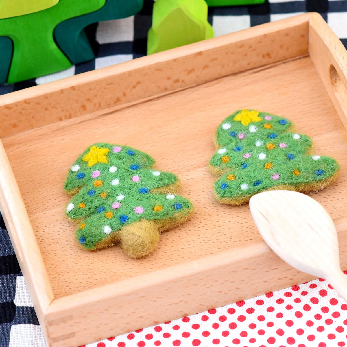 Felt Christmas Tree Cookie