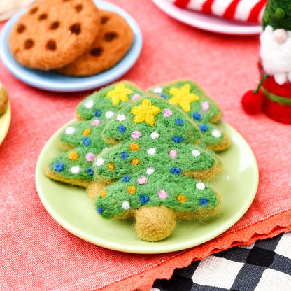 Felt Christmas Tree Cookie