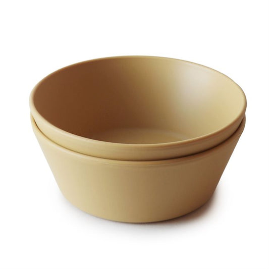 Round Dinner Bowl - Mustard