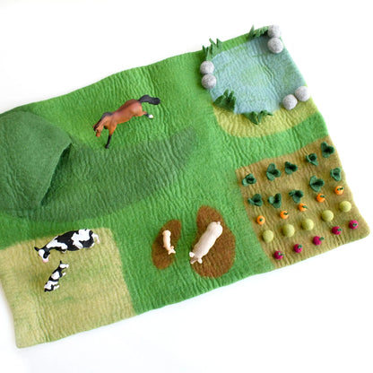 Large Farm Play Mat Playscape