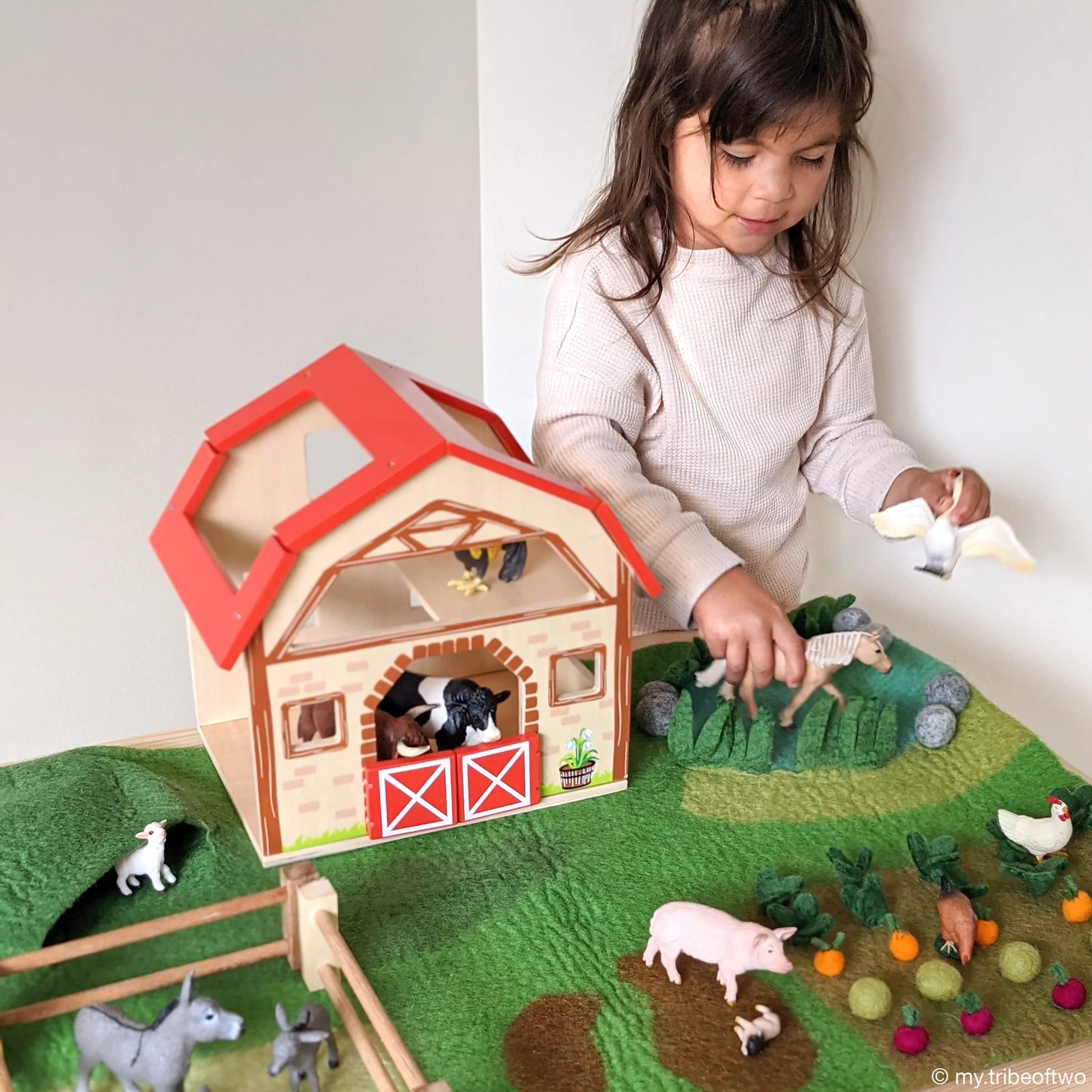 Large Farm Play Mat Playscape