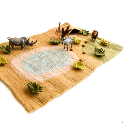 Large Safari Play Mat Playscape