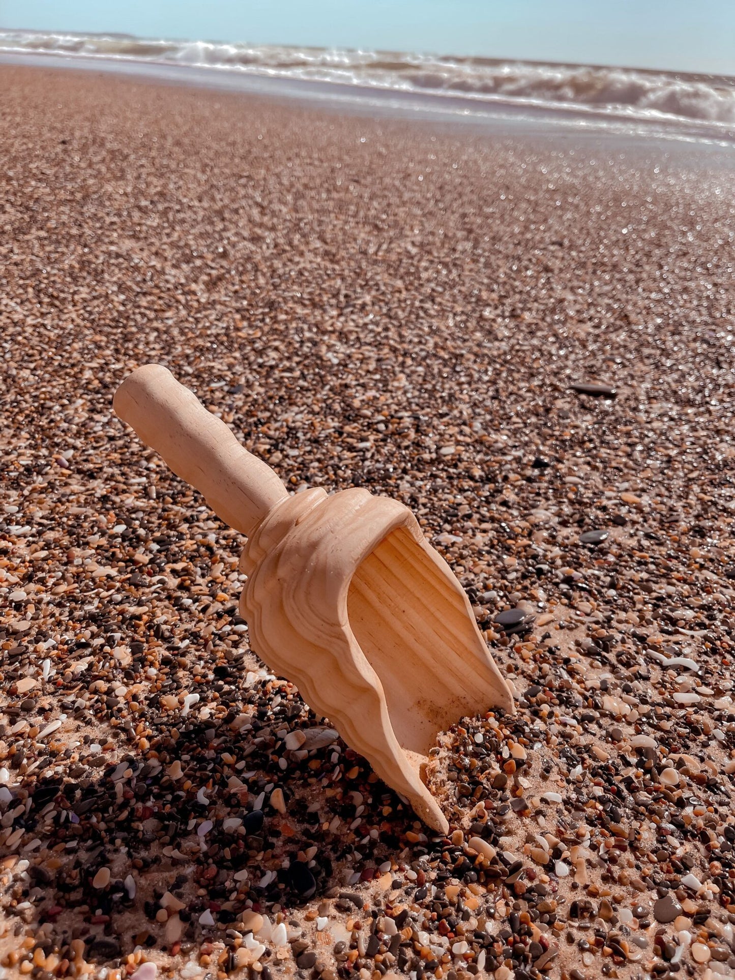 Wooden Shovel Scoop