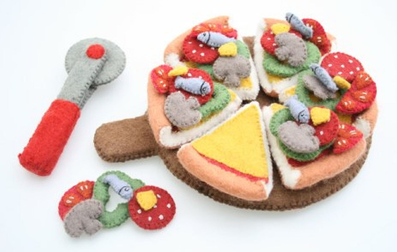 Felt Pizza Set Our Little Darlings Felt Pizza Set Our Little Darlings