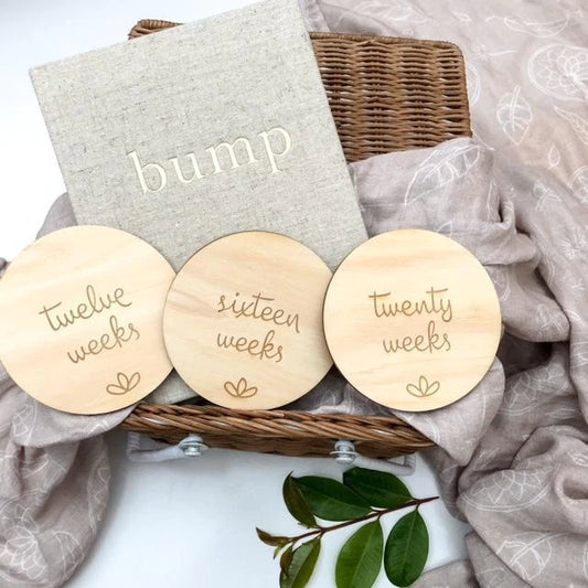 Pregnancy Milestone Plaques - Weeks