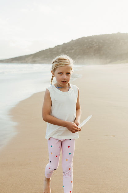 Grace Leggings - Pink Balloons