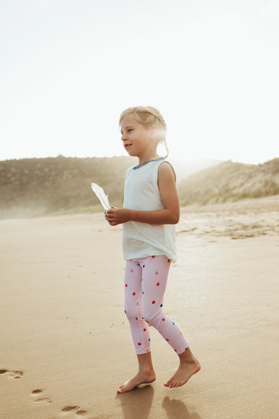 Grace Leggings - Pink Balloons