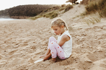 Grace Leggings - Pink Balloons