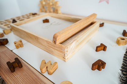 Wooden Tray - Sand Montessori Tray